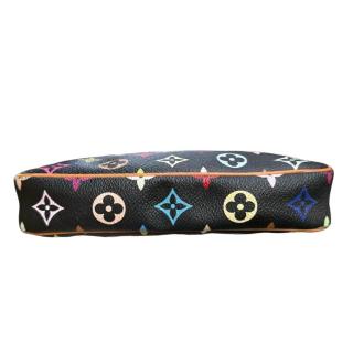 Pochette Louis Vuitton Murakami Black Multicolore