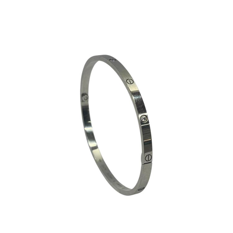 Bracelet Cartier Love Petit Modèle 6 Diamants