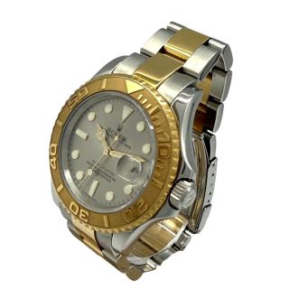 Rolex Yacht Master Silver Dial Two-Tone Or/Acier 40mm