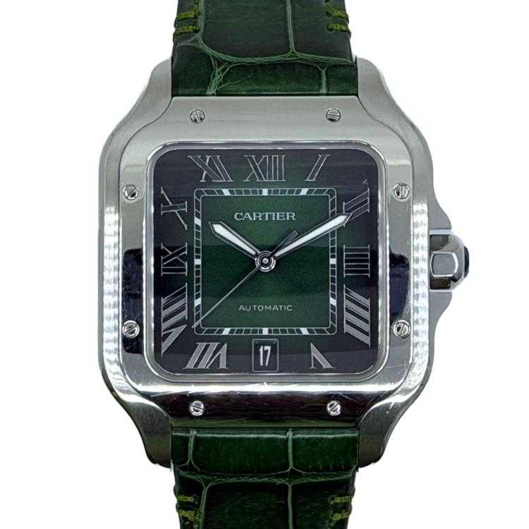 Cartier Santos Automatic Green Dial