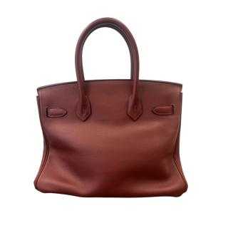 Hermes Birkin 30 Swift Rouge H