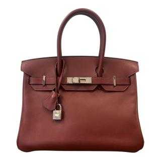 Hermes Birkin 30 Swift Rouge H
