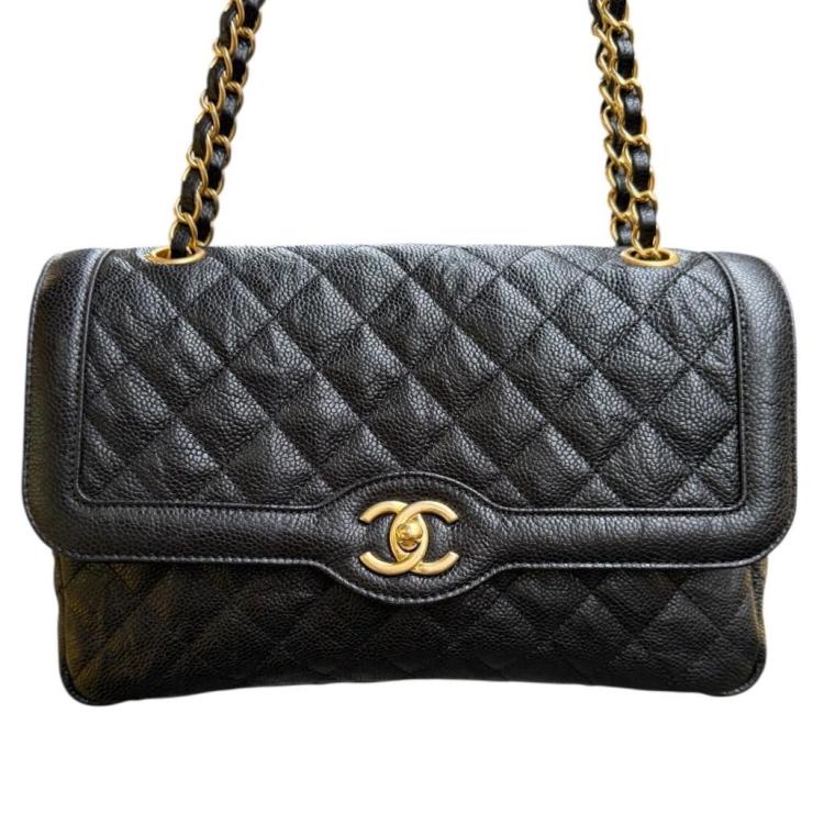 Sac Chanel Seasonal Two-Tone Flap Vintage