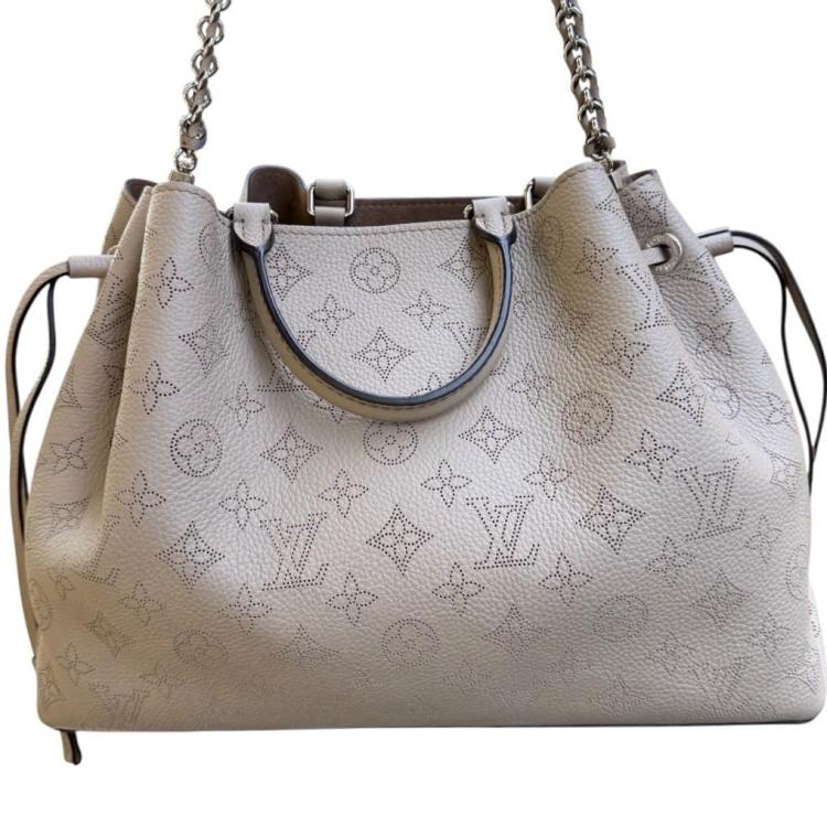 Sac Louis Vuitton Cabas Bella en Cuir Mahina