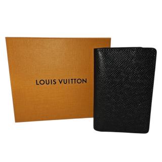 LOUIS VUITTON ORGANIZER DE POCHE CUIR TAIGA