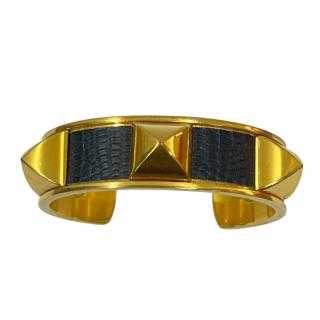 Bracelet Hermès Jonc Médor Lézard