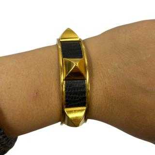 Bracelet Hermès Jonc Médor Lézard