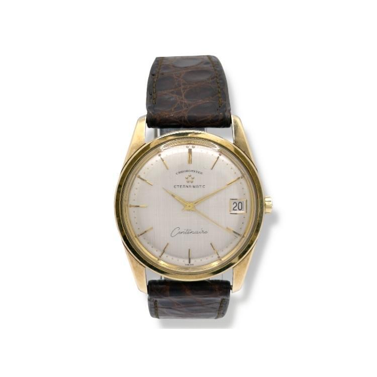 Montre Eterna-Matic centenaire chronometer or 18 carats