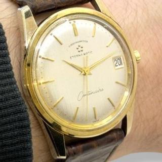 Montre Eterna-Matic centenaire chronometer or 18 carats