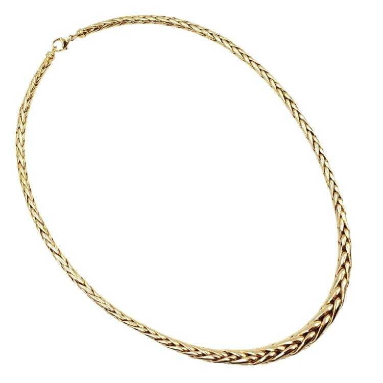 Collier Or Jaune 18 Ct