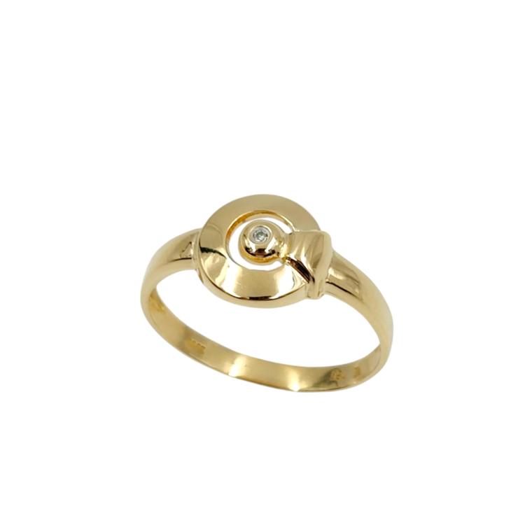 Bague Or Jaune 18 Ct