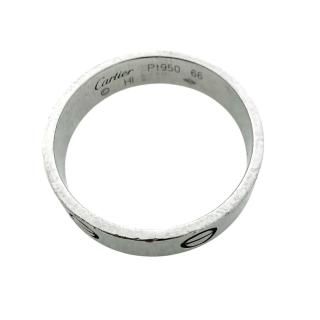 Bague Cartier Love Modele Classique en Platine