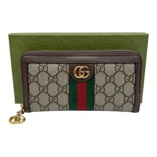 Portefeuille Gucci Ophidia avec fermeture éclair