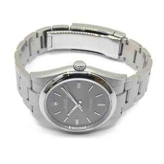 Rolex Oyster Perpetual 39 Rhodium Dial