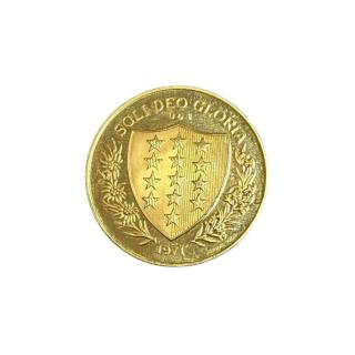 Pièce commémorative Sion Or 21.6 ct