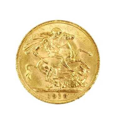 Pièce Britannique Or 22 Ct