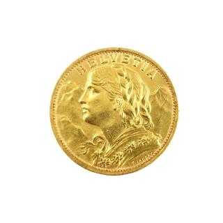 Vreneli Or 21,6 Ct de 1927