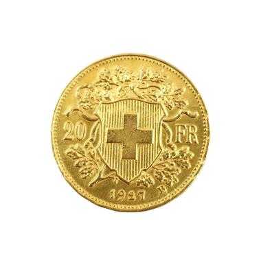 Vreneli Or 21,6 Ct de 1927