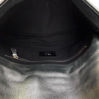 Sac Fendi Baguette en Cuir Argenté
