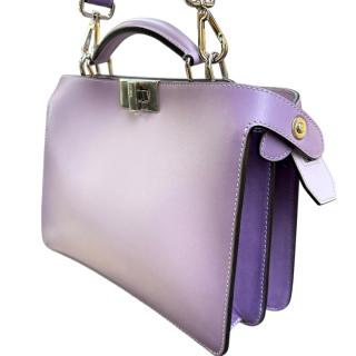 Sac Fendi Peekaboo ISeeU en cuir de veau rigide