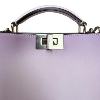 Sac Fendi Peekaboo ISeeU en cuir de veau rigide