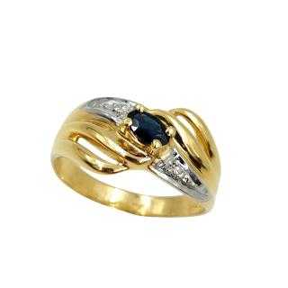 Bague Or Jaune 18 Ct