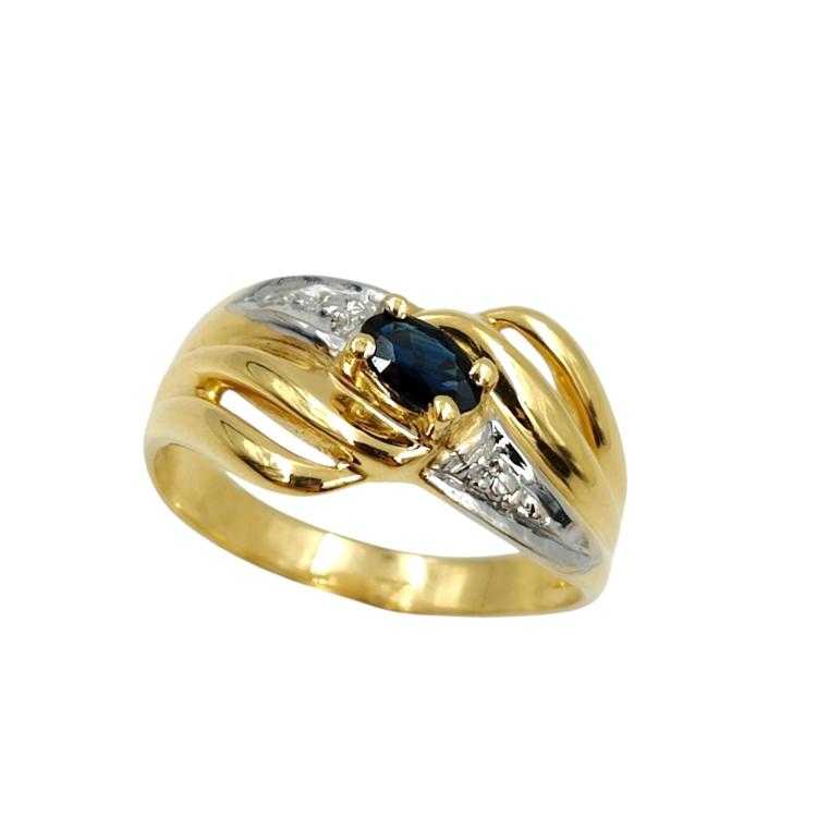 Bague Or Jaune 18 Ct