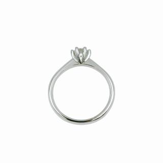 Bague Or Blanc 18 Ct Diamant