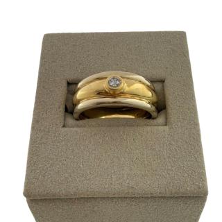 Bague Or 18ct & Diamant
