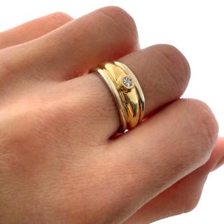 Bague Or 18ct & Diamant