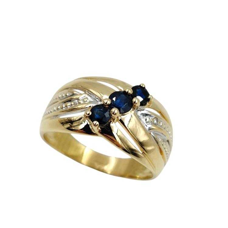Bague Or Jaune 18 Ct