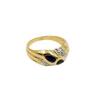 Bague Or Jaune 18 Ct