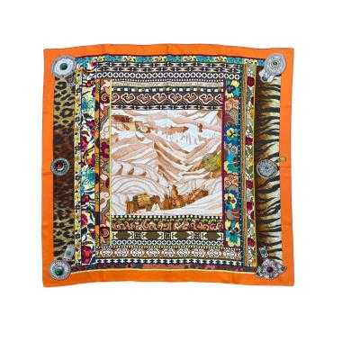 Foulard Hermès La femme aux semelles de vent