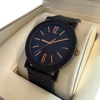 Bvlgari Solotempo Black Dial 41mm