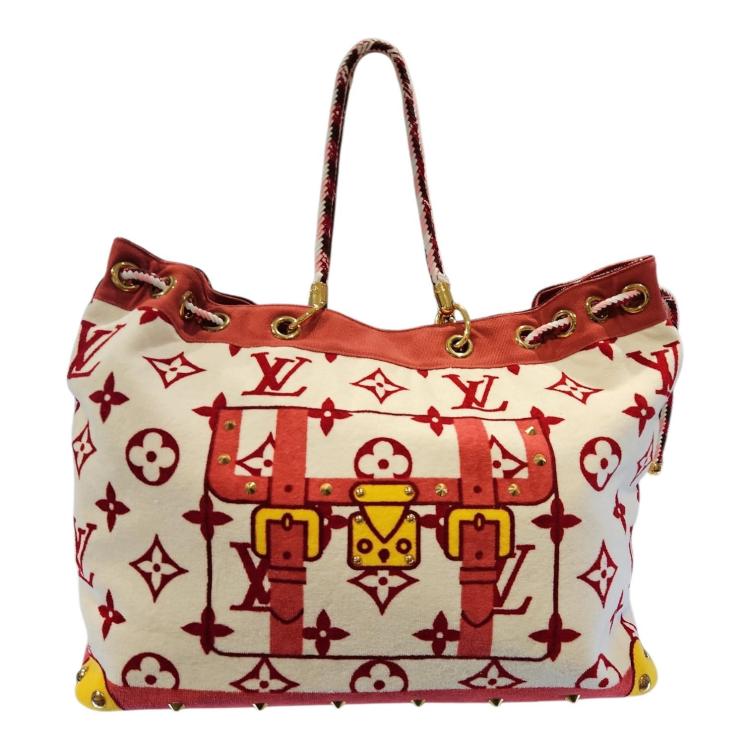 Louis Vuitton Éponge Cabas Rouge Cruise Line