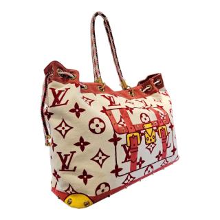 Louis Vuitton Éponge Cabas Rouge Cruise Line