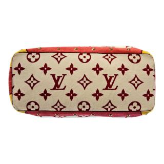 Louis Vuitton Éponge Cabas Rouge Cruise Line