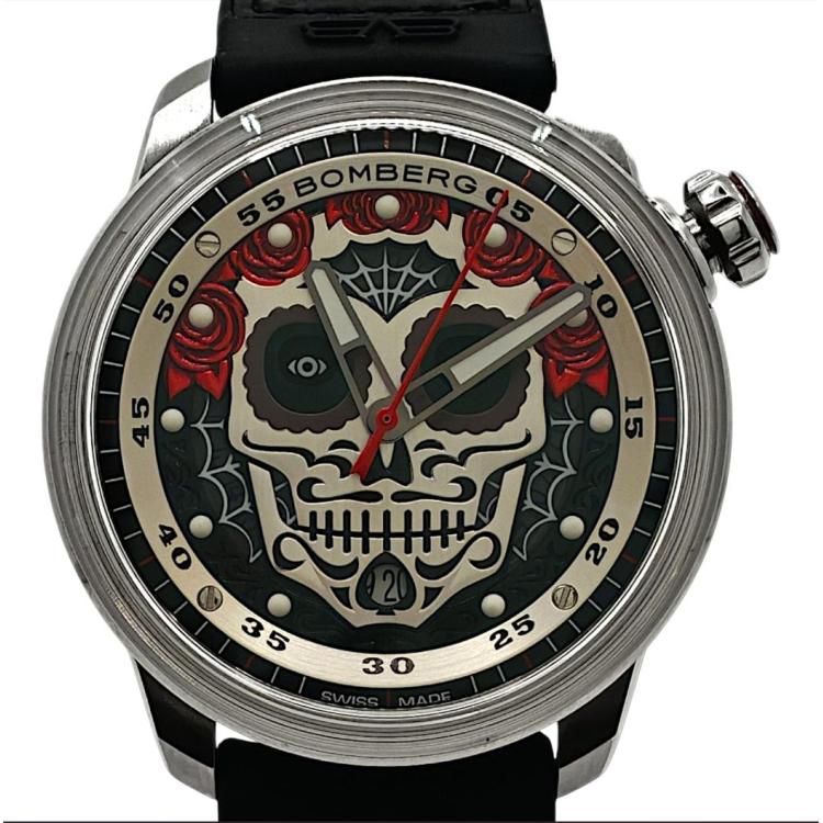 Montre Bomberg BB-01 Automatique "Día de los Muertos" Édition Limitée (1/250)