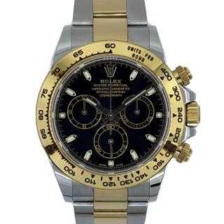Rolex Daytona Two Tone Black Dial