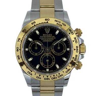 Rolex Daytona Two Tone Black Dial
