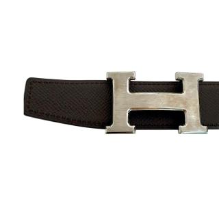 Ceinture Hermes H Réversible Noir & Gold