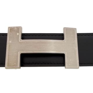 Ceinture Hermes H Réversible Noir & Gold