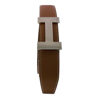 Ceinture Hermes H Réversible Noir & Gold