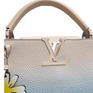 Sac Louis Vuitton Capucines MM Taurillon Ombré Blue