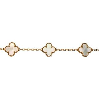 Bracelet Van Cleef & Arpels Vintage Alhambra "5 motifs"