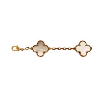 Bracelet Van Cleef & Arpels Vintage Alhambra "5 motifs"