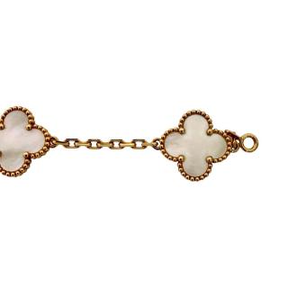 Bracelet Van Cleef & Arpels Vintage Alhambra "5 motifs"