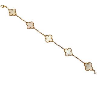 Bracelet Van Cleef & Arpels Vintage Alhambra "5 motifs"