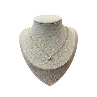 Collier Or Jaune 0.50CTS