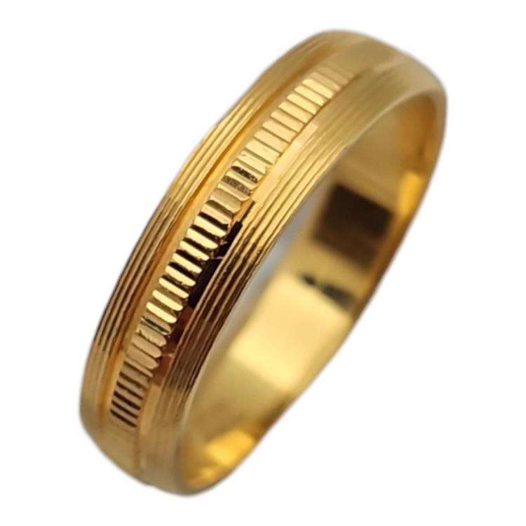 Bague Or Jaune 22 Ct